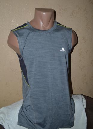 Футболка для спортзалу domyos (decathlon)