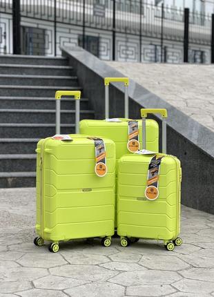 Полипропилен mcs маленький чемодан дорожный s на колесах турция ручная кладь1 фото