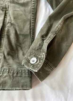 Женская мужская куртка цвета заки от zara man3 фото
