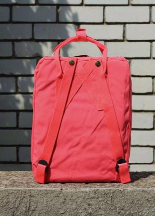 Розовый с синим рюкзак kanken classic унисекс3 фото