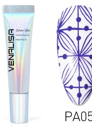 Гель для стемпінгу venalisa stamping gel pa05, 15 г1 фото