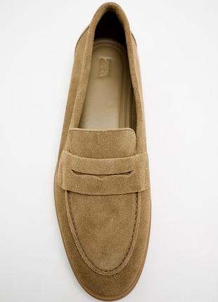 Zara мокасини жіночі замшеві sale