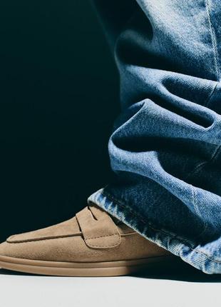 Zara мокасини жіночі замшеві sale