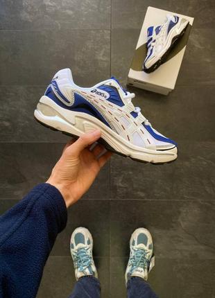 Кроссовки asics gel-preblues white/blue(аксикс гель)