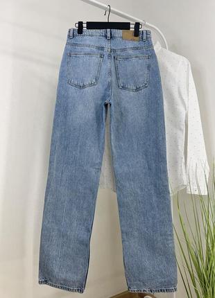 Голубые джинсы прямого кроя fb sis.2 фото