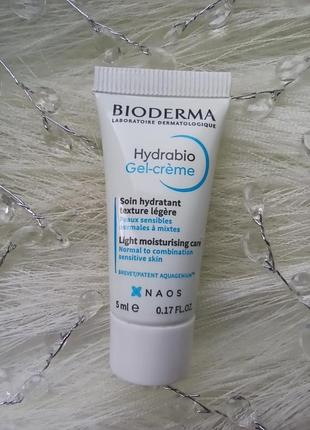 🌊bioderma hydrabio gel-creme зволожуючий гель-крем для обличчя2 фото