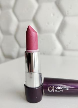 Увлажняющая помада для губ от орифлейм oriflame beauty pink mayflower 22528