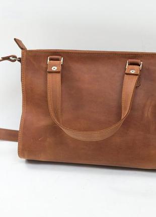 Кожаная сумка мессенджер лиза