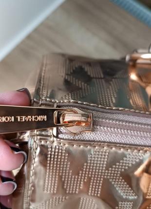 Сумка michael kors grayson medium mirror metallic 35h4mgys2z3 фото