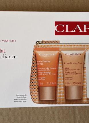 Clarins набір догляду за обличчям firmness & radiance