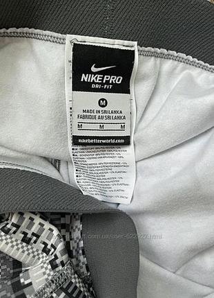 Жіночі легінси лосини тайтсы nike pro dri-fit оригінал8 фото