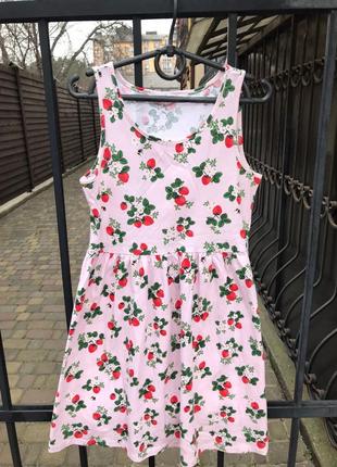 Фото + 50 платье h&m на рост 134-140 см