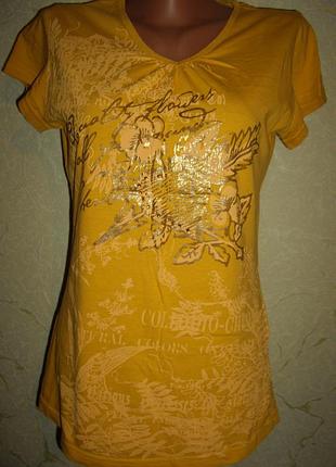 Футболка подовжена по спідниці, шорти, бриджі, джинси р. 40 miss here+there