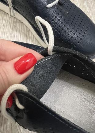 Мокасини натур шкіра 36 р