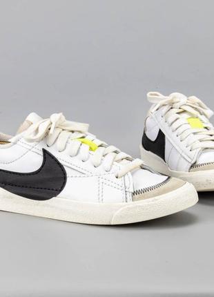 Стильные кожаные кеды nike blazer low 77 jumbo