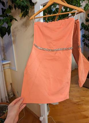 Міні сукня imperial з камінням1 фото