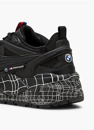 Мужские кроссовки puma bmw m motorsport rs-x efekt camo black (307939 01)4 фото