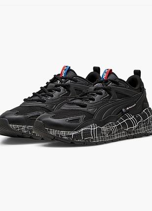 Мужские кроссовки puma bmw m motorsport rs-x efekt camo black (307939 01)3 фото