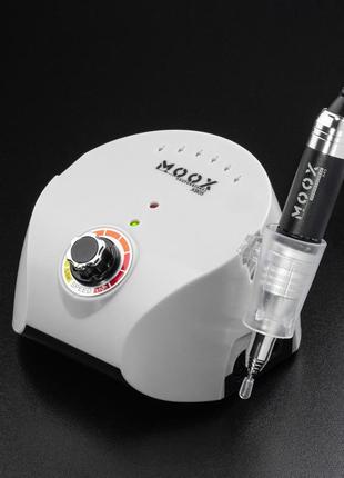 Фрезер для манікюру moox x905 на 45000 об./хв, 70 вт., білий