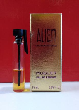 Mugler alien oud majestueux пробник.