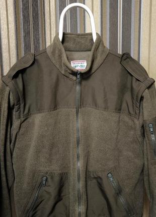 Мужская тактическая флисовая куртка форма нато2 фото