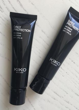 Вв крем daily protection bb cream spf 30 kiko milano2 фото