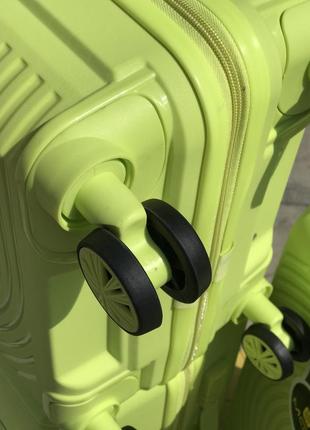Полипропилен mcs маленький чемодан дорожный s на колесах турция ручная кладь7 фото