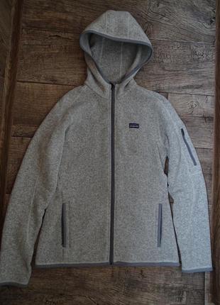 Флисова кофра patagonia better sweater full zip hoodie