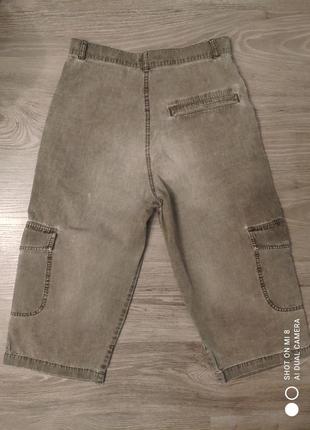 Брендовые штаны бриджи карго шорты.3 фото