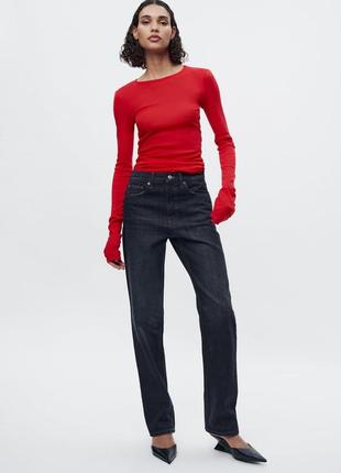 Длинные свободные джинсы от zara woman, 38, 40р, оригинал