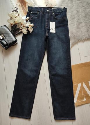 Длинные свободные джинсы от zara woman, 38, 40р, оригинал7 фото