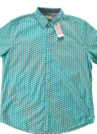 Next летняя рубашка принт хл