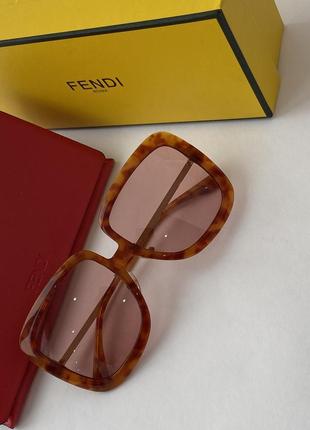 Роскішні окуляри fendi оверсайз