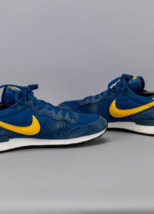 Замшевые кроссовки в сетку nike internationalist2 фото