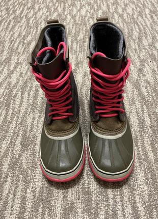 Шикарные водонепроницаемые ботинки премиум, фирмы sorel 40 размер4 фото