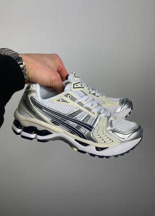 Жіночі кросівки asics gel-kayano 14 ‘white midnight’2 фото