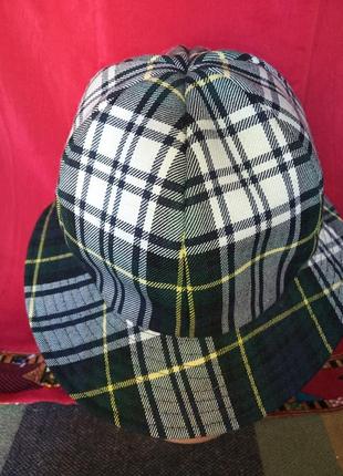 Шляпа панама женская винтажная плотный материал3 фото