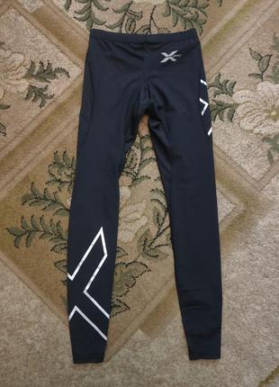 Мужские компрессионные штаны для фитнеса, бега или йоги 2xu mens compression.2 фото