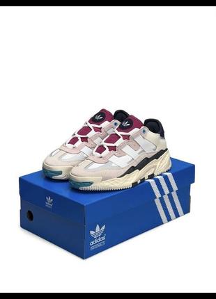 Жіночі кросівки adidas niteball  beige gray rose w