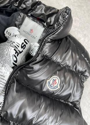 Мужская жилетка moncler черная9 фото