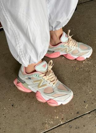 Нью беленс кроссовки new balance 9060 × joe freshgoods baby shower blue