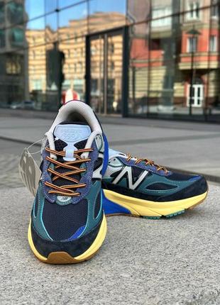 New balance 990v6 miusa action bronson lapis lazuli4 фото