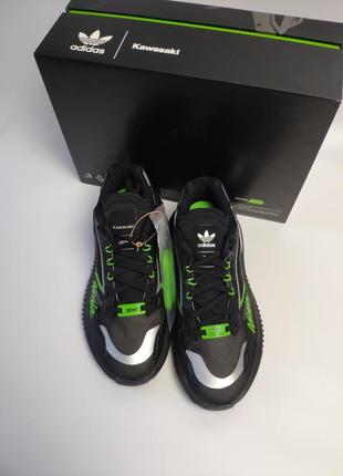 Кросівки adidas zx 5000 boost x kawasaki ninja6 фото