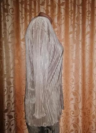 💛💛💛легкая плиссированная кофта, блузка 44 р. classics💛💛💛4 фото