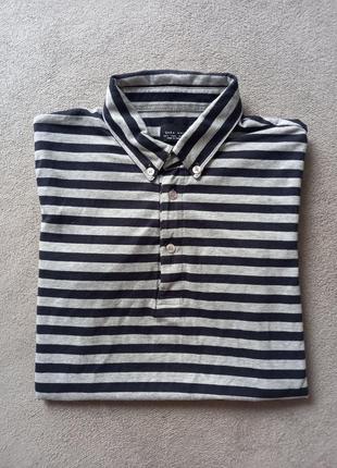 Брендова футболка поло zara.