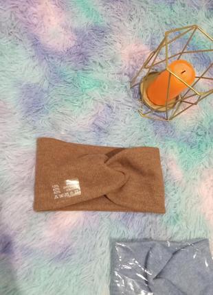 Нова пов'язка на голову,коричневий