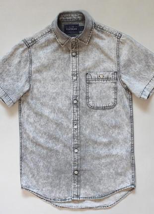 Класна джинсова шведка / теніска від topman