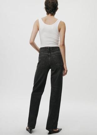 Длинные свободные джинсы от zara woman, 36, 38, 42р, оригинал4 фото