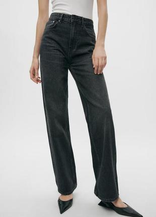 Длинные свободные джинсы от zara woman, 36, 38, 42р, оригинал2 фото