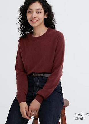 Джемпер 100% cashmere  uniqlo